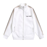 Palm Angels Sweatshirts Suit Striped Color Matching Sports Suit Loose Casual Suit