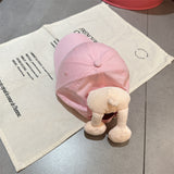 Y2k hot girl hat heavy industry mickey butt cartoon candy color baseball cap sunshade peaked cap