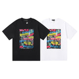 Purple Brand T Shirts Purple Micro Label Letter Pattern Printed Short Sleeve T-Shirt