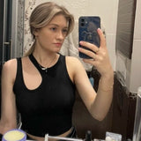 Women Tops Fashion Sexy Cool Vest (ZJ0415)