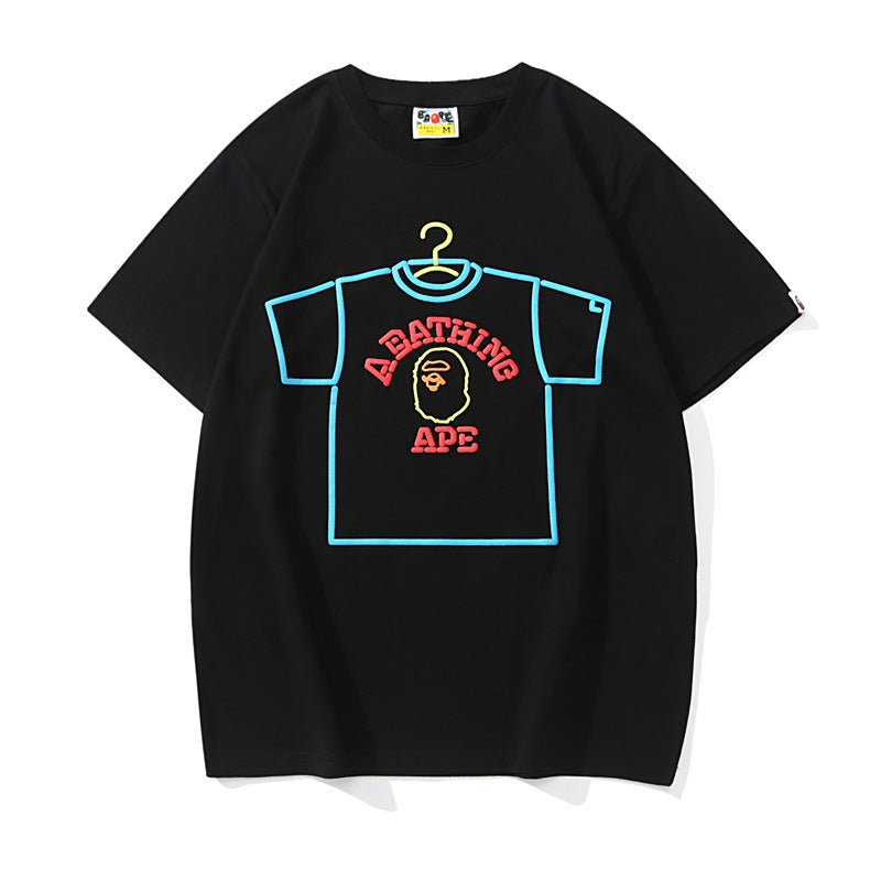 Bathing Ape T-Shirt Summer Ape Man Short Sleeve T-Shirt