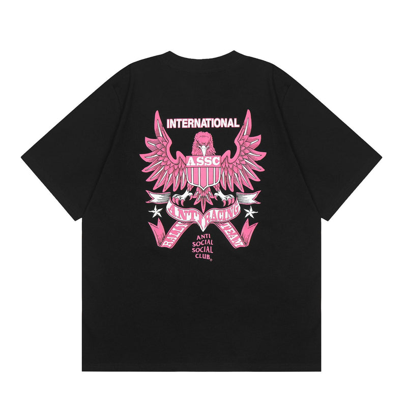 ANTI SOCIAL CLUB T-Shirt Letter Print Casual