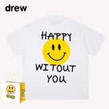 Drew T Shirts Smiley Happy Letters