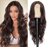 Women's Wigs Long Curly Hair Fiber Headgear Wigs
