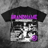 Street Unisex T-shirt 'SURROUND YOURSELF WITH INSPIRING BEINGS' Street Tee