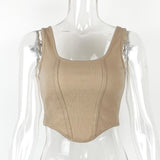 Women Tops Fashion Sexy Cool Vest (ZJ0415)