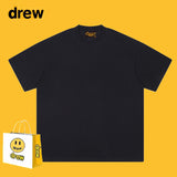 Drew T Shirts Summer Short Sleeve Smiley T-shirt Lightning
