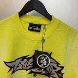 Hellstar T Shirt Vintage Old Loose Casual Short Sleeve T-Shirt