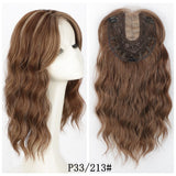 Women's Wigs Hollow Mesh Water Ripple Replacement Wig