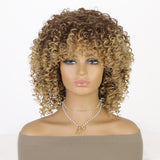 Women's Wigs Short Curly Afro Synthetic Wig