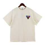 Rhude T Shirt Inverted Triangle Letter Print Short Sleeve T-Shirt
