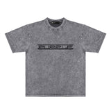 Purple Brand Distressed T Shirts Short Sleeve