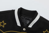 Off White Jacket Spring and Autumn OW Hot Diamond Letter Pattern Baseball Jacket Jacket