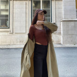 Women Tops Fashion Breathable Long Sleeves Top (ZJ0415)