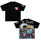 Street Unisex T-shirt 'Til death ' Anime Print Tee