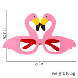 Themed Party Supplies Hawaiian Party Glasses – Fun Plastic Eyewear for Kids' Dance & Photo Props