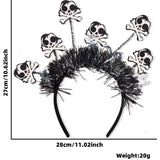 Halloween headband Halloween Headband – Pumpkin, Spider & Radiant Feather Design