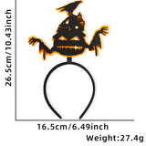 Halloween headband Halloween Light-Up Headband – Glowing Ghost & Bat Party Accessory