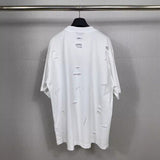 Men T-shirts Summer Paris joint LOGO print crew neck T-shirt