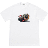 Men T-shirts 21FW Crash Tee Formula Wheel Crew Neck Short Sleeve T-Shirt