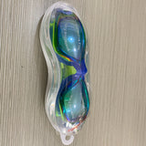 Swimming Goggles high definition waterproof and anti-fog swimming glasses large frame electroplating mirror with earplugs swimming goggles