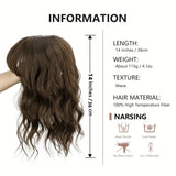 Women's Wigs Chemical Fiber Bangs Fluffy Short Curly Hair Reissue Hair Topper