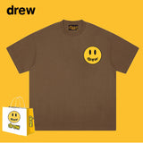 Drew T Shirts T-shirt Smiley Face Short Sleeve