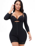 Long Sleeve Adjustable Sling Breasted Zipper Waist Slimming and Belly Contracting Hip Tight Body Shaping Body Shaper