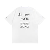 Men T-shirts Summer Paris Pattern Printed Short Sleeve T-Shirt Casual