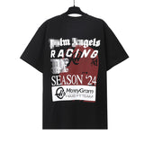 Palm Angels T Shirts singing joint alphabet short-sleeved t-shirt
