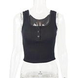 Women Tops Fashion Sexy Cool Vest (ZJ0415)