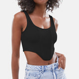 Women Tops Fashion Sexy Cool Vest (ZJ0415)