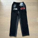 Hellstar JacketsHellstar Hoodie & Pants Wash Old Vintage Men's and Women's Loose Casual Sweater Sweatpants