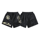Hellstar Shorts Wash and Do Old Casual Shorts Summer
