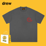 Drew T Shirts Cotton Short-Sleeved Printed T-shirt
