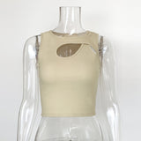 Women Tops Fashion Sexy Cool Vest (ZJ0415)