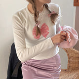 Women Tops Cute Printed Tops (Hzl0412)