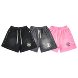 Hellstar Shorts Wash Black Old Casual Shorts Hot Pants