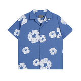 Denim Tears T Shirts Kapok Short-Sleeved Shirt Casual Shirt
