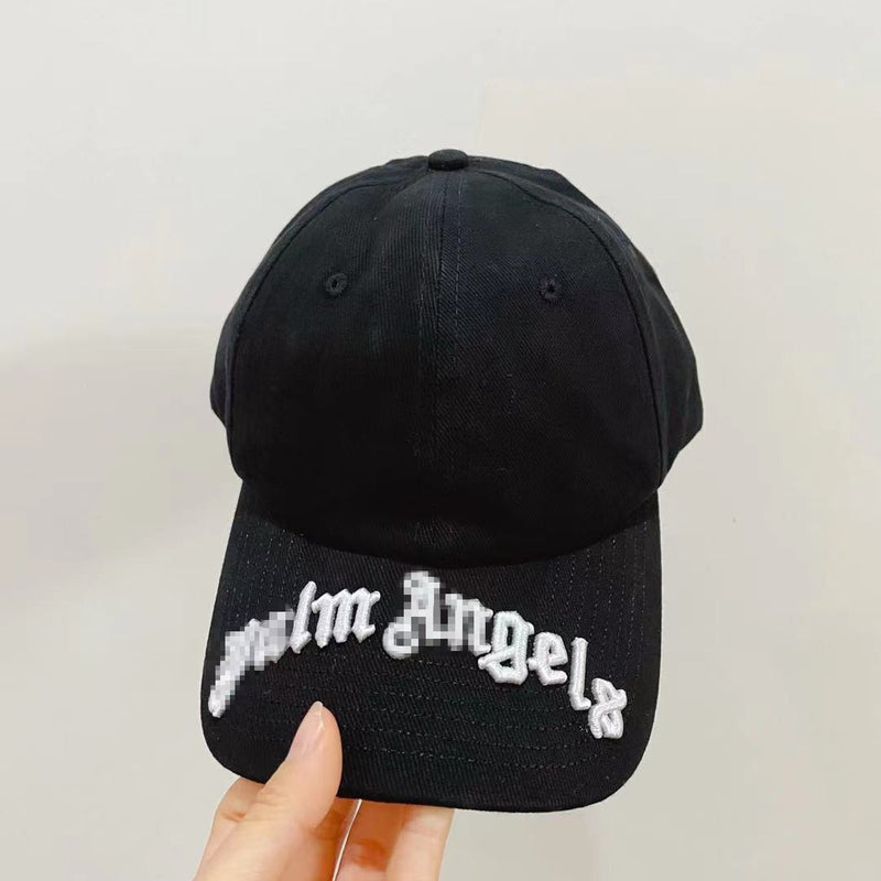 Palm Angels hats embroidered letter logo baseball cap