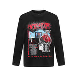Hellstar long-sleeve T-shirt graffiti portrait print loose version casual long sleeve