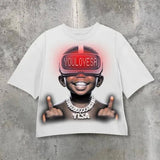 Street Unisex T-shirt Y2K Street Hip Hop T-shirt