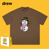 Drew T Shirts T-shirt Snowman Print