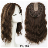 Women's Wigs Hollow Mesh Water Ripple Replacement Wig