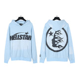 Hellstar JacketsHellstar Hoodie & Pants Wash Old Vintage Men's and Women's Loose Casual Sweater Sweatpants