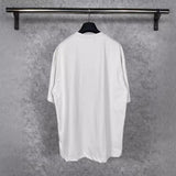 Men T-shirts Paris BB Badge Embroidery Crew Neck Short Sleeve T-Shirt Casual