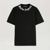 Palm Angels T Shirts Scarf Print Short Sleeve T-Shirt
