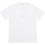 Mens T-shirts 21FW Sticker Tee Box Sticker Print Crew Neck Short Sleeve T-Shirt