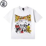 Hellstar T Shirt Summer Loose Pullover Short Sleeve T-Shirt part 2