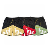 Rhude Shorts Micro-Label Letter Print Color Match Casual Shorts